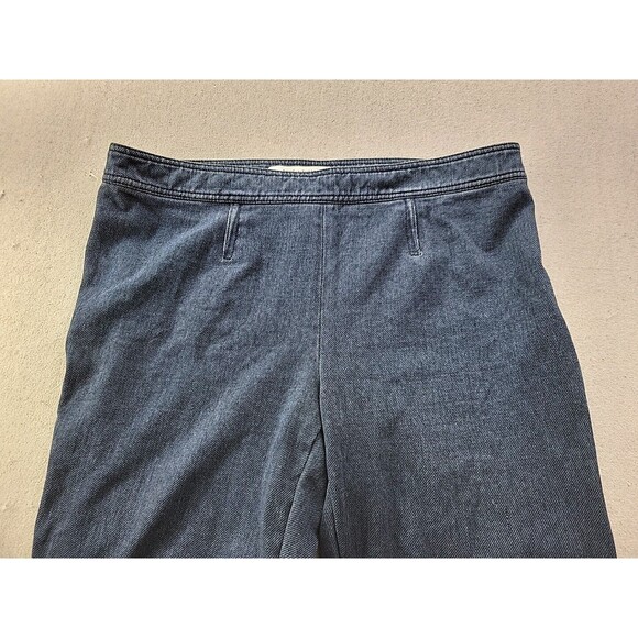 Diane Von Furstenberg Skinny Jean Lightweight Denim Stretch Women's 8 Side Zip - Picture 6 of 13